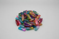 Aura Colorful Clear Quartz Small to Medium
