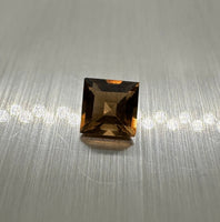 Princess Cut Bronze Quartz 4mm .30ct