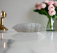 Yttrium Fluorite Double Terminated Wand Scepter #2