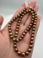 Bronze Freshwater Pearl Strand #4