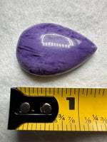 Charoite Pear Shape Cabochon Good Quality #1