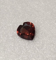 Rhodalite Garnet 8mm Heart Shape 1.65ct