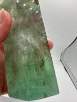 Large Fat Watermelon Fluorite Tower #5