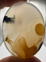 Designer Dendritic Agate Cabochon #3 (with little heart)