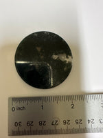 Moss Agate Polished Round Slice #9