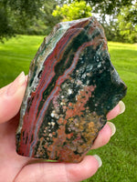 8th Vein Ocean Jasper Slab #60
