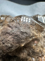 Quartz, Elestial Garden, Lodolite, Jacare, Brazil