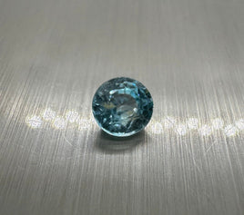 Blue Zircon 5mm Round 0.70ct