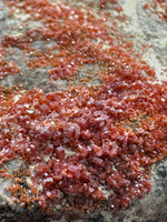 Vanadinite, Old Yuma Mine, Gila County, AZ