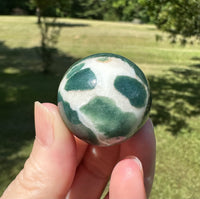 Moss Agate Sphere #27