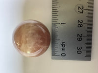 Sparkling Sunstone Sphere mixed with Moonstone #4