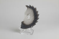 Druzy Agate Geode Carved Native American #1