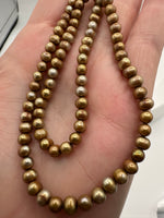 Bronze Freshwater Pearl Strand #5