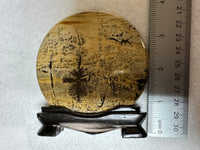 Natural Picture Jasper Slab with Stand #5