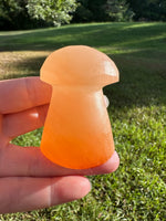 Peach Selenite Mushroom #11