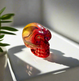 Mini Hand Carved Skull #2