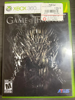 Xbox 360 Game of Thrones