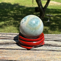 Moss Agate Sphere #5