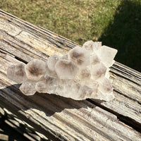 Smoky Quartz Cluster with Phantoms, Diamond Hill Mine