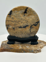 Natural Picture Jasper Slab with Stand #7
