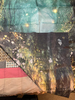 Enchanted Forest Pathway Door Cover Tapestry