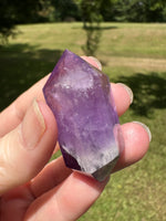 Double Terminated Phantom Amethyst Scepter Wand #12