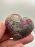 Pink Tourmaline Heart