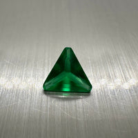 Manmade Emerald 6mm Triangle 0.50ct