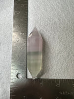 Yttrium Fluorite Double Terminated Wand Scepter #4