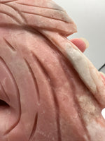 Pink Opal Bird Carving #1