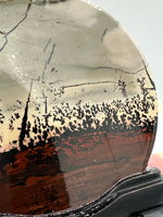 Natural Picture Jasper Slab with Stand #3