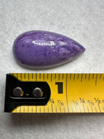 Charoite Pear Shape Cabochon Good Quality #2