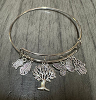 Charm Bangle Bracelets