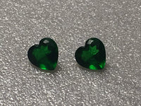 Manmade Emerald 6mm Heart
