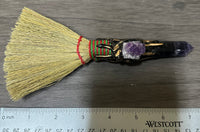 Fluorite & Amethyst Decorative Broom