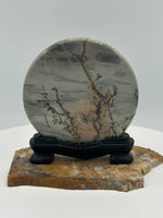 Natural Picture Jasper Slab with Stand #2