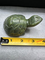 Nephrite Jade Hand Carved Turtle #2