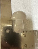 Colorless Fluorite Mushroom Carving #16