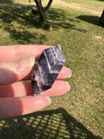Double Terminated Chevron Amethyst Point #16