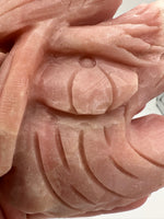 Pink Opal Bird Carving #1