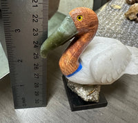Pelican Crystal Carving