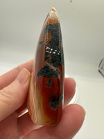 Carnelian Mixed Quartz Arrow Tower #4