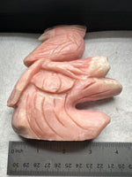 Pink Opal Bird Carving #1