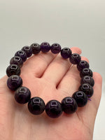 Amethyst Stretch Bead Bracelet