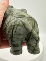 Nephrite Jade Carved Elephant #2