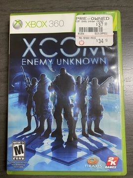 Xbox 360 Xcom Enemy Unknown