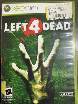 Xbox 360 Left For Dead