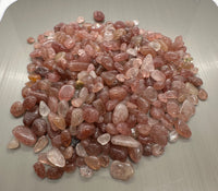 Strawberry Quartz Tumbled Gravel