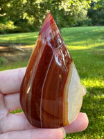 Carnelian Mixed Quartz Arrow Tower #7