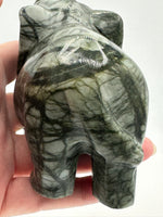 Nephrite Jade Carved Elephant #1
